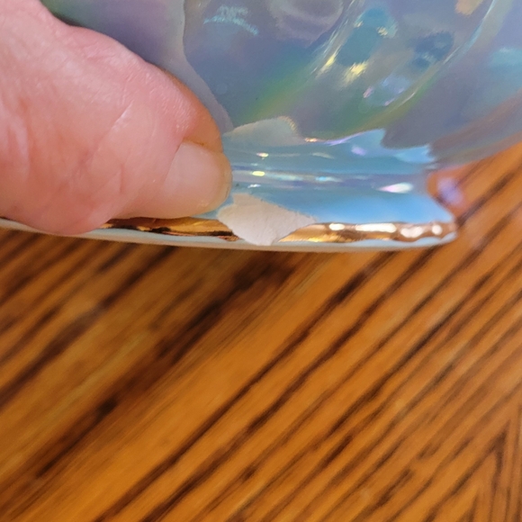 SADLER~Blue Swirl Tea Set - Picture 3 of 5